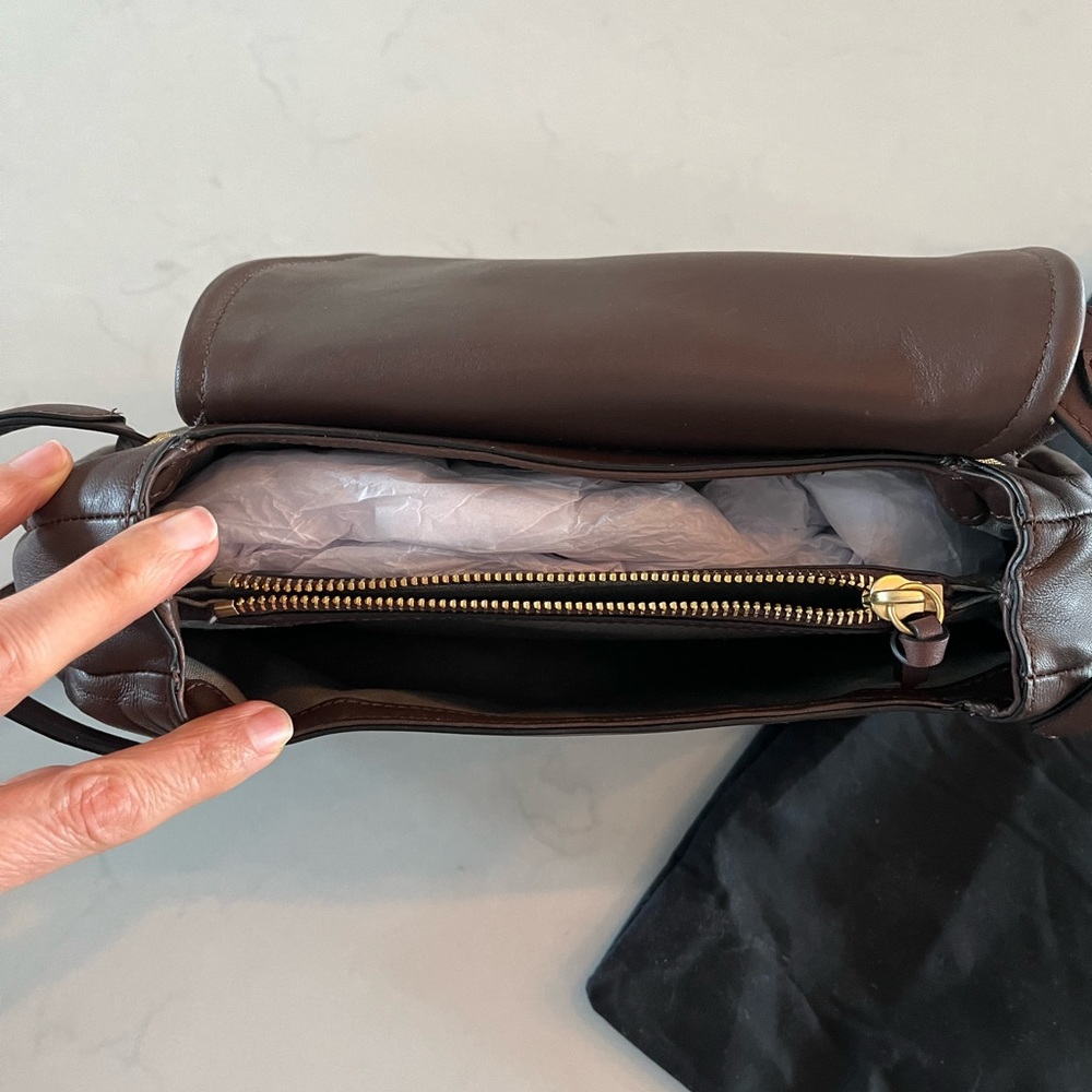 Rag & Bone Chocolate Brown Shoulder Bag - Picture 2 of 7